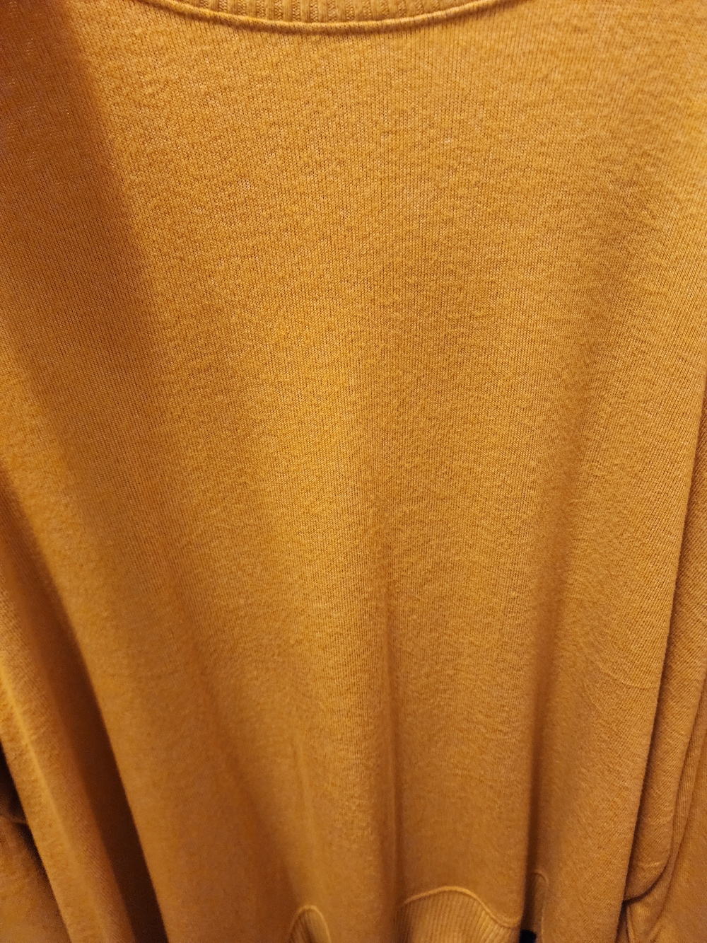 Time and Tru Mustard Scoop Neck Sweater